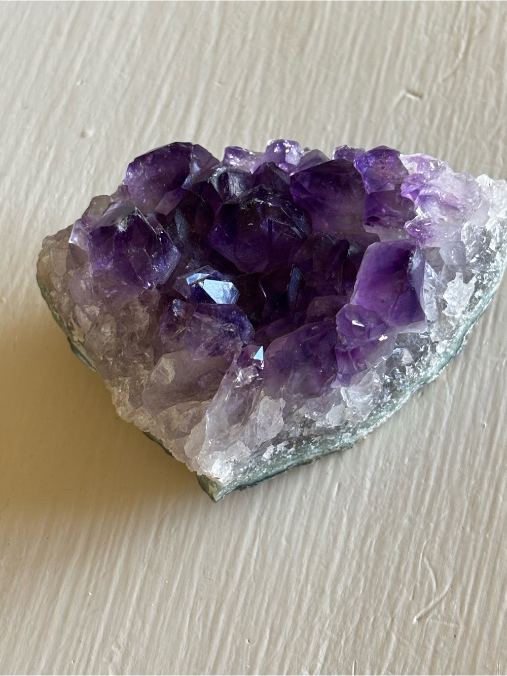 Purple Amethyst Crystal Cluster 140 Grams